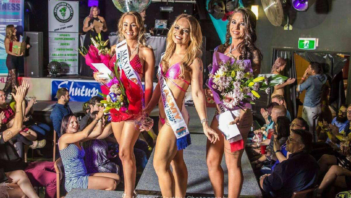 PLACE GETTERS: ASMY Mount Isa heat's second placer Josie Stokes, winner Kaydee Steed, and third placer Zena Scott. Photo: Michael Hartley Photography.