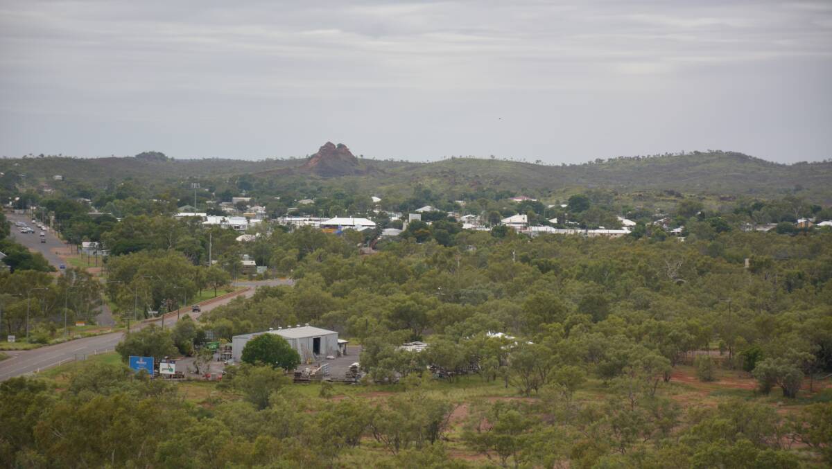 A view of the Cloncurry townsite from a distance. Photo: Chris Burns. 