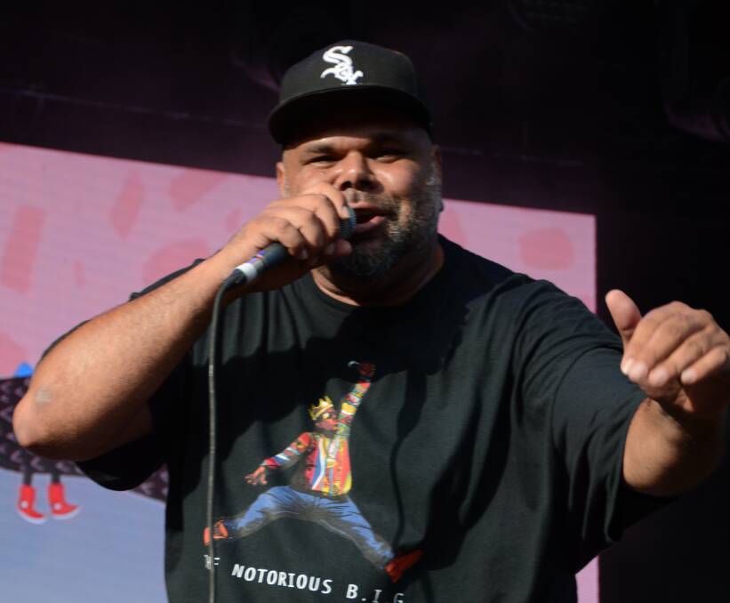 JACKS SINGER: Lucky Luke, who has roots to Mitakoodi, was acknowledged at a recent NAIDOC gala dinner in Cloncurry for his contributions in music. Photo: Chris Burns. 