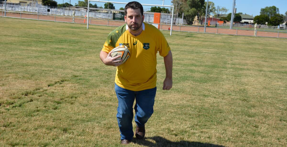 HITTING THE GROUND RUNNING: Cloncurry's Darrell Morris has recently been elected to the board of the Queensland Country Rugby Union. Photo: Chris Burns. 