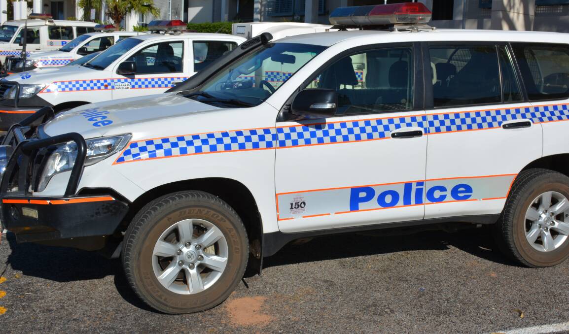 A Mount Isa Police District vehicle. 