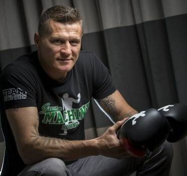 PREPARING: Danny Green speaks on rival Anthony Mundine. Their televised fight is to be held in Adelaide on Friday. Photo: Eddie Jim. 