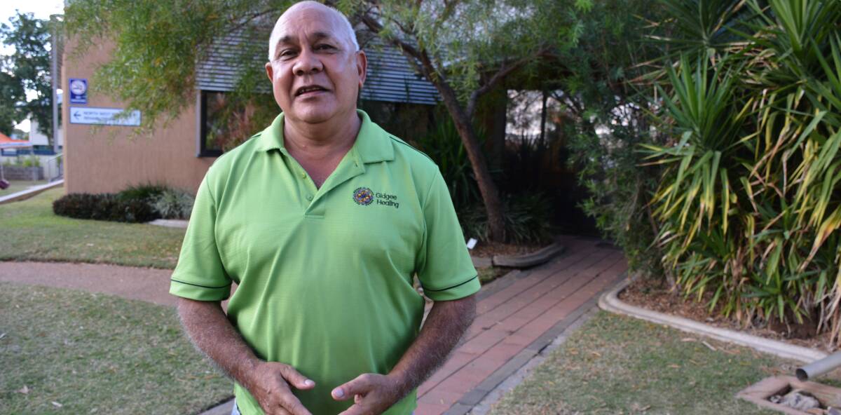 SPEAKER: Gidgee Healing facilitator Ken Leon attends the James Cook University's Are You Remotely Interested Conference. Photo: Chris Burns. 