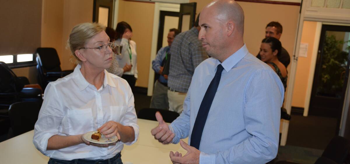 NOT MUCKING AROUND: Cloncurry mayor Greg Campbell has already managed to speak in person to agricultural minister Leanne Donaldson. Photo: Chris Burns. 