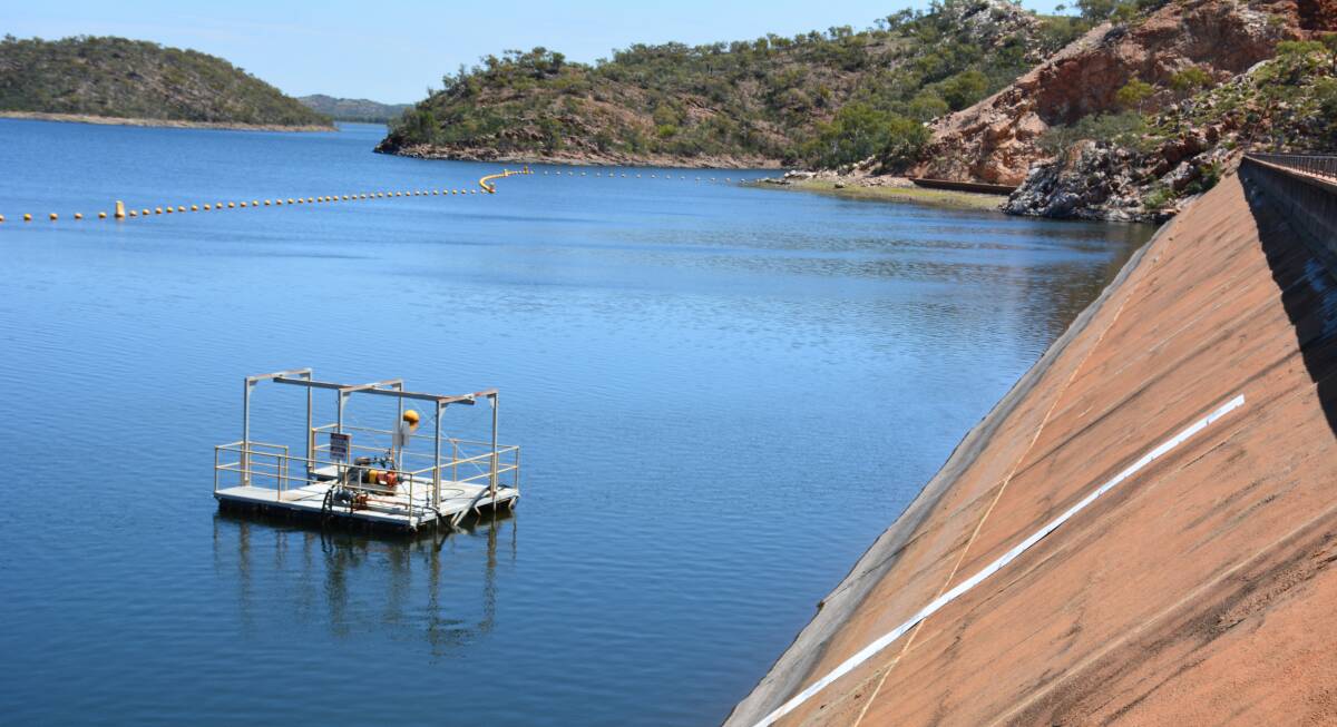 Lake Moondarra which is part of the R48 Reserve of which the Mount Isa Water Board is trustee of. Photo: Chris Burns. 