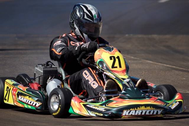 The season of go karting starts at Lagoon Park Raceway. Photo: Contributed.