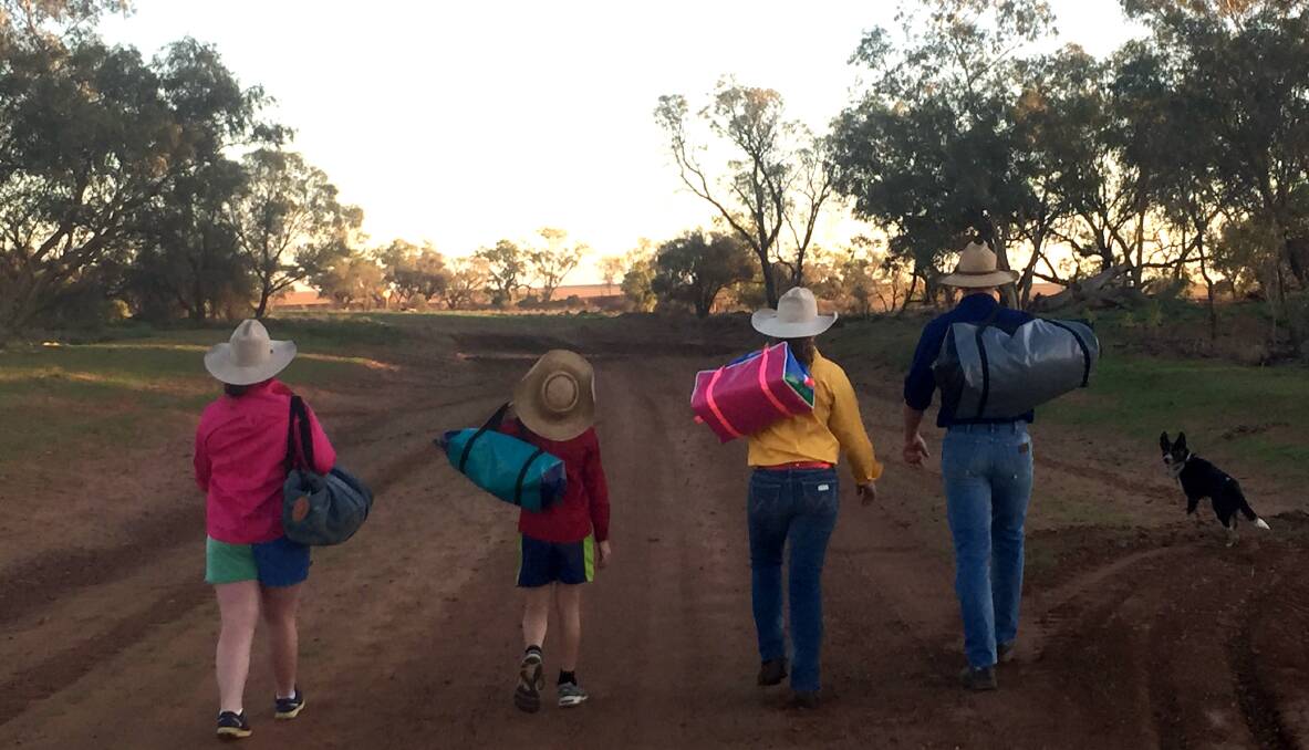 Walking away: The Isolated Children's Parents' Association says the bush is in danger of losing some of its most knowledgeable and dedicated families because of the escalating costs of educating. Picture: contributed. 