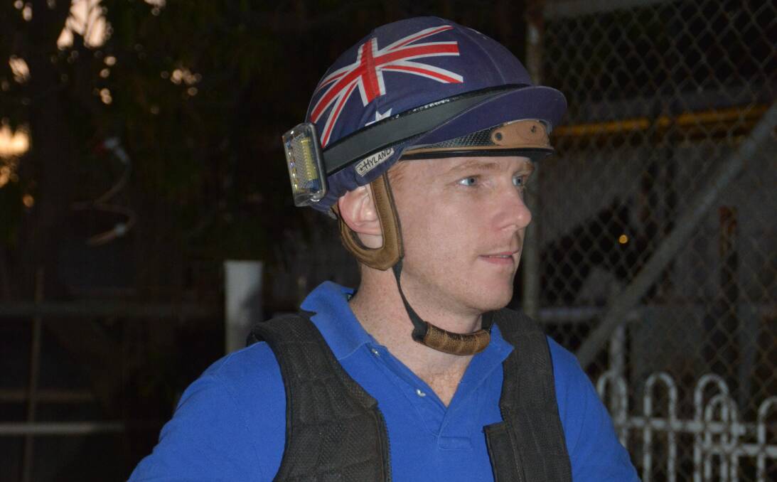 JOCKEY-PRESIDENT: Mount Isa Race Club president Dan Ballard said he had learned much in the first year of his role. He hoped to remain in the position. Photo: Chris Burns. 