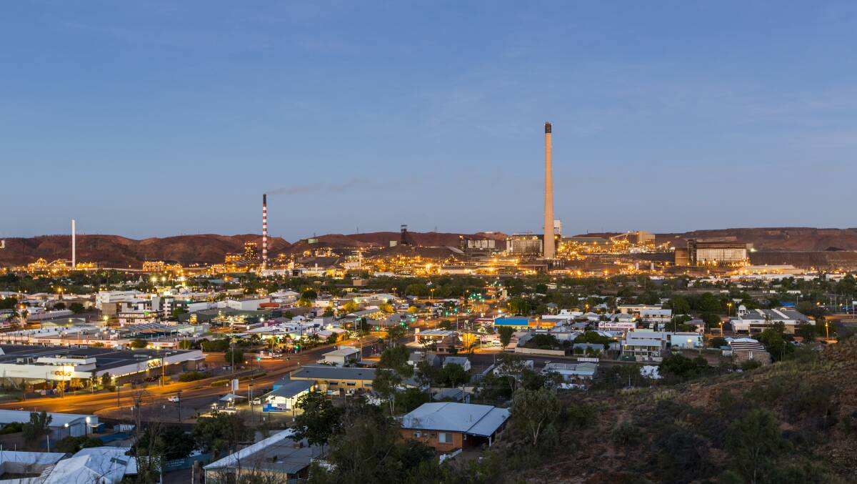 An overview of Mount Isa Mines and its close proximity to the city. Photo:MIM. 