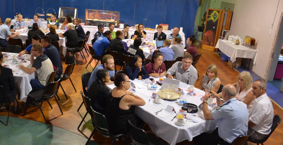 BREAKFAST MEETING: The Mount Isa PCYC hosted a meeting to discuss representatives' concerns. Photo: Chris Burns. 