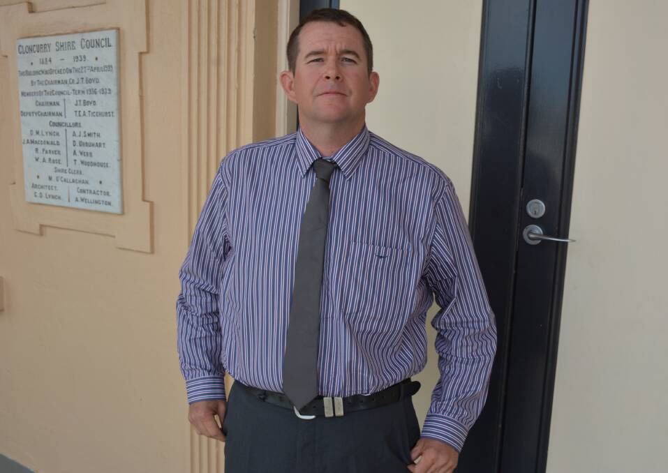 SUPPORTIVE ROLE: Cloncurry Shire Council's new deputy mayor Dane Swalling, who owns Cloncurry Plumbing. Photo: Chris Burns. 