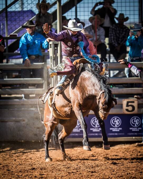 ARENA GLORY: With the rodeo spirit in full swing, events will kick off at 11am on Friday with non-stop action in the Rodeo Arena. Picture: Stephen Mowbray