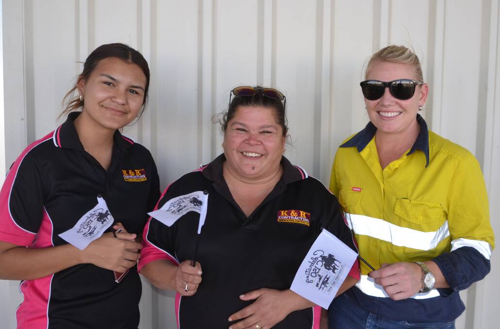 GET EXCITED: Cloncurry's C150 is here in style. Celebrate events like Skye-Taye Wehrman, Janelle Glover and Sharn Ernst already have. 