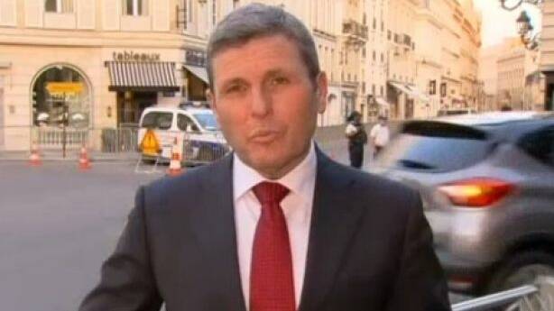 ABC journalist Chris Uhlmann delivered a scathing assessment of Donald Trump's presidency.  Photo: ABC