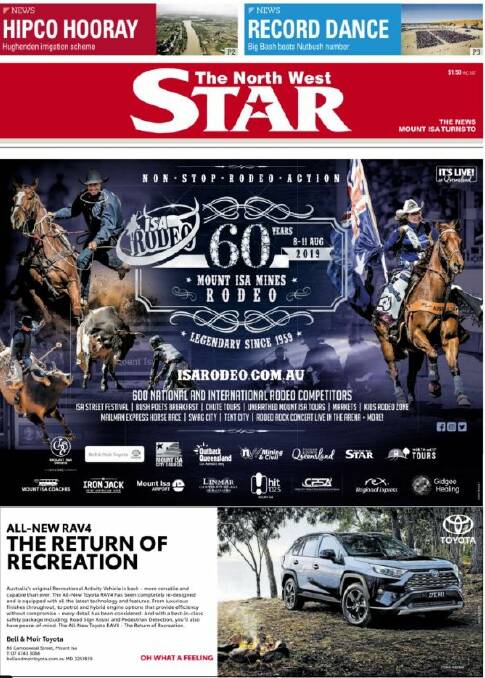 To view the MOUNT ISA RODEO WRAP, click the cover image above.