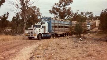The Bird Scarer, with Cam Maxwell at the wheel, at work on a property in north west Queensland. Picture: Supplied