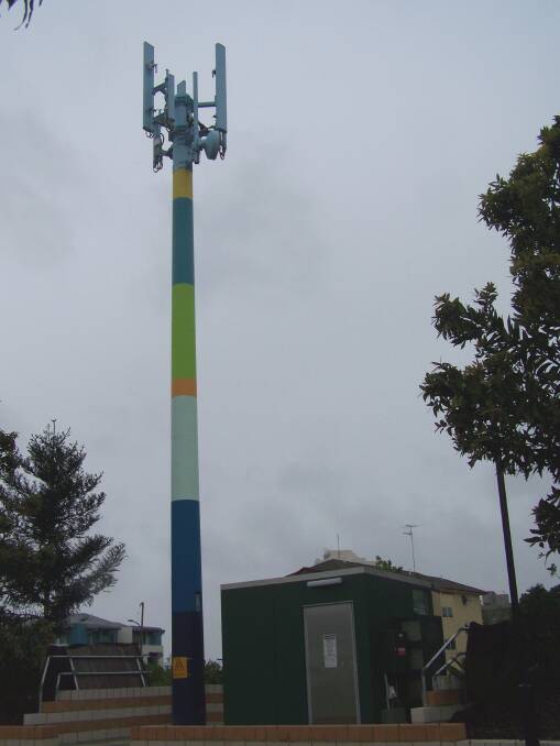 They mightn't be as colourful as this one at Kangaroo Point but Queensland's north west will soon have more mobile phone towers dotted around the landscape.