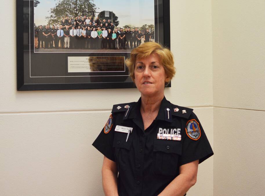 FULFILLING FINISH: As she prepares to retire after a 29-year career, Superintendent Megan Rowe says her fellow officers are the "best thing" about policing in the Territory.