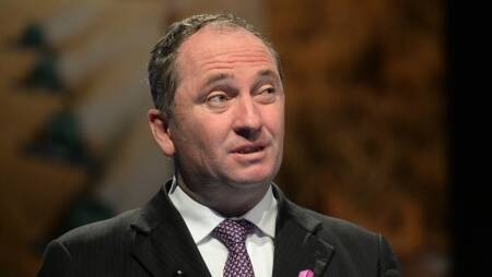 Federal Agriculture Minister Barnaby Joyce