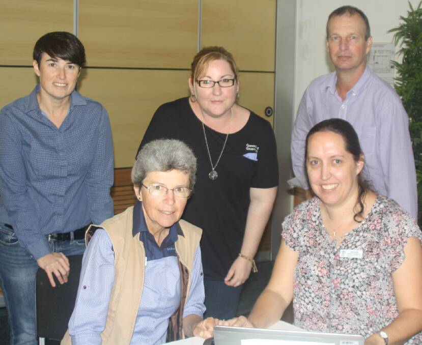 CONSULTATION: Staff from Department of Natural Resources and Mines consulted with 11 Cloncurry residents on Friday, August 4. Photo: Esther MacIntyre