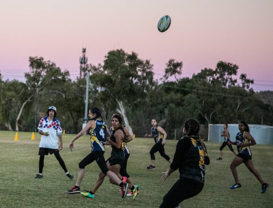 WOMEN'S B: The first game of the finals saw Spinifex College Junior team Taipans take on Maulers Black. Photo: Raelynn Potter 
