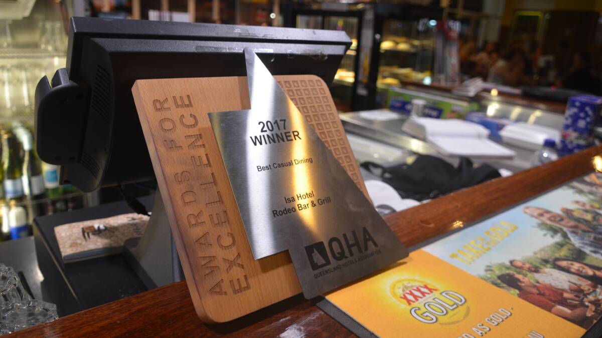 Winner of 'Best Casual Diner' at Queensland Hotels Association Awards