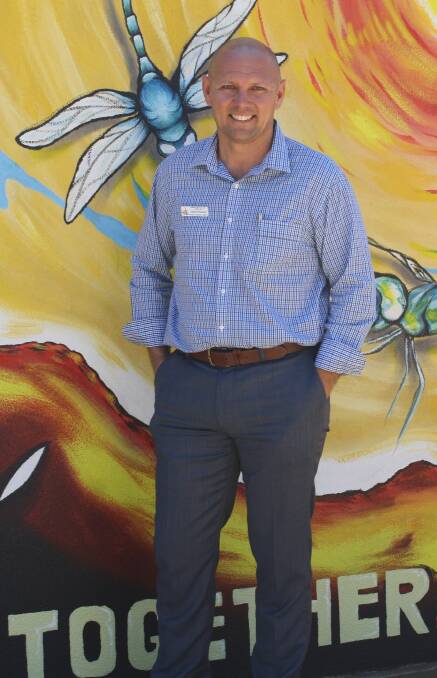 ROLE MODEL: Chris Pocock is Acting Head of Senior Campus Spinifex State School. Photo: Esther McIntyre