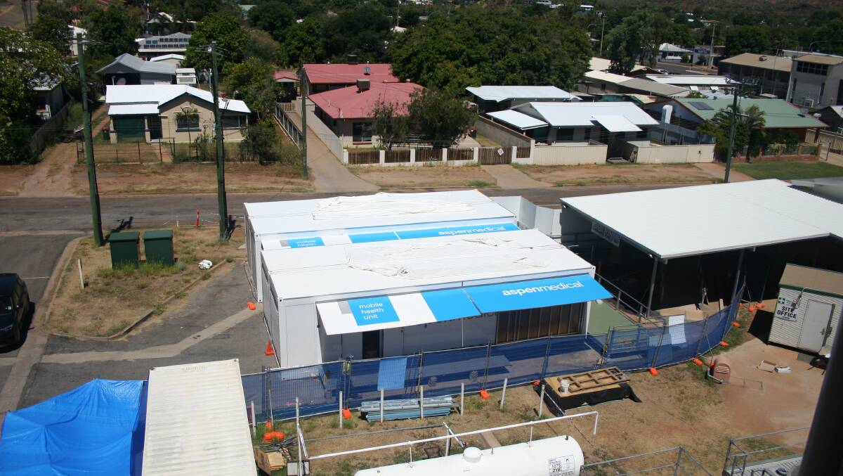 MOBILE THEATRE: Mount Isa Hospital's two new mobile theatre units. Photo: supplied.
