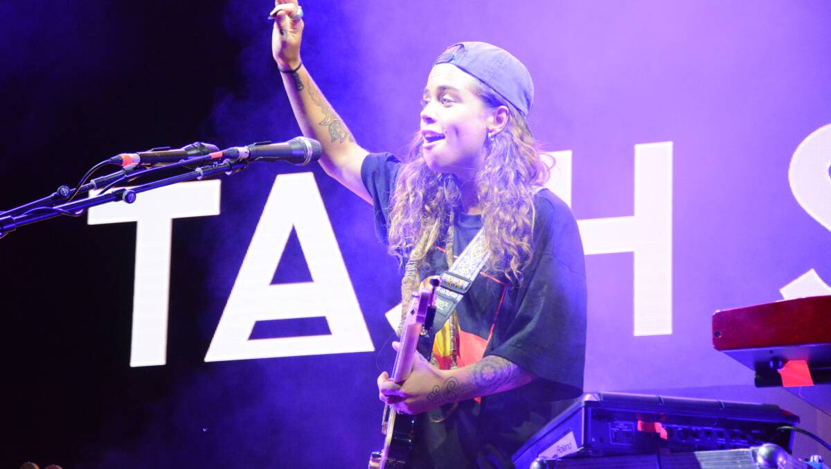 SICK AS: Tash Sultana reluctantly pulled out of her two Sydney shows this week after performing at One Night Stand with a serious case of laryngitis. Photo: Chris Burns