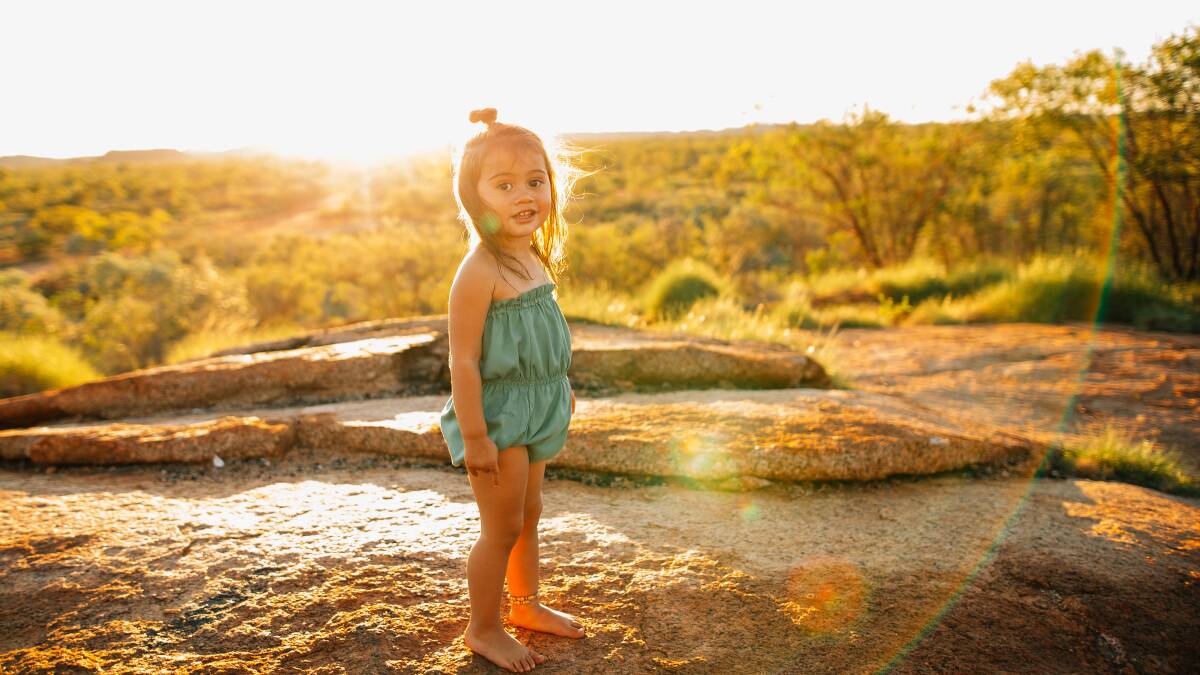 BONDS BABY: Mount Isa's Mila Huntley won her age category in Bonds Baby Search. Photo: Sarah Louise Photography