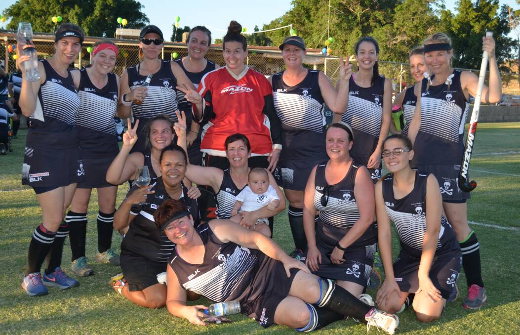 PIRATES REWARDED: Senior women's Hockey team Pirates took out the Mount Isa Hockey Association's grand finals this year. Photo: Joslyn Murphy