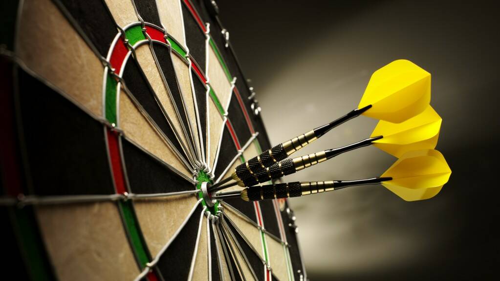 BULLS EYE: Dart Vaders take the lead in Isa Darts Club's team competition.