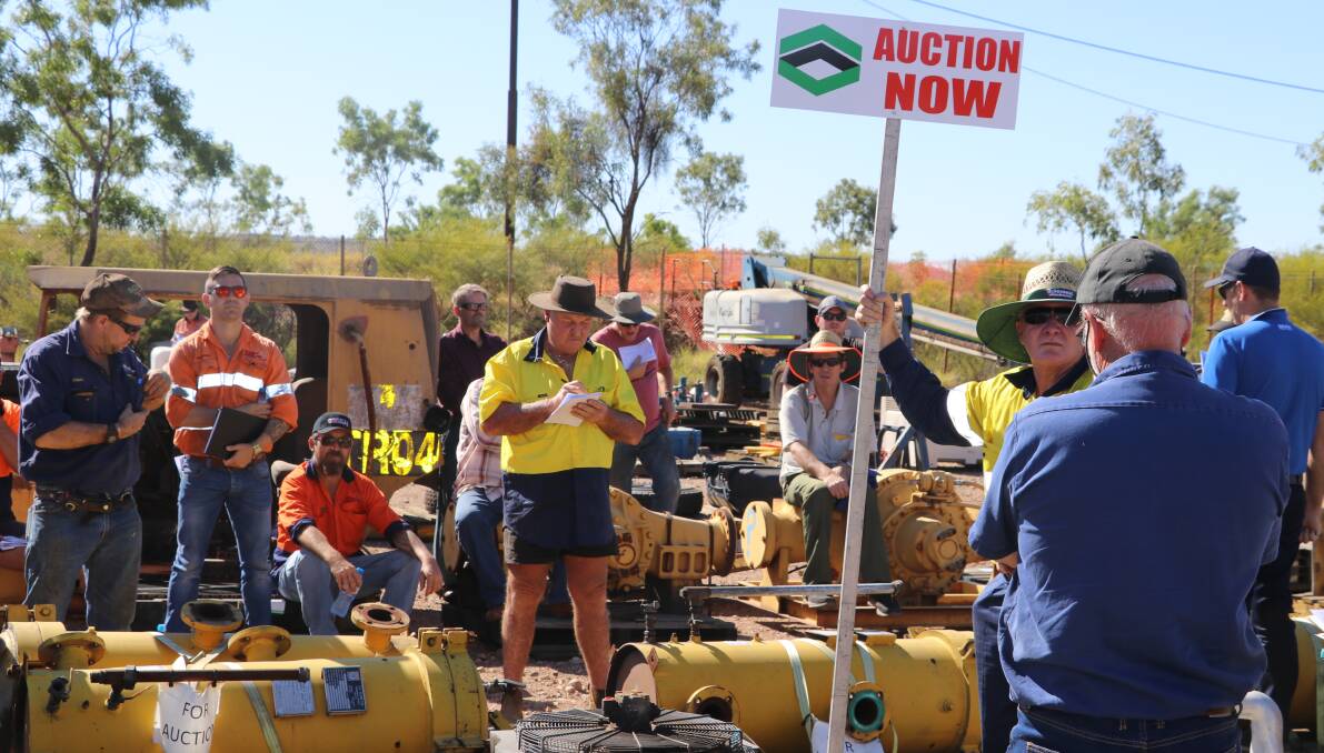 MINE OR YOURS: Mount Isa Mines auction attracted 300 bidders on Wednesday from across Australia and overseas. Photo: supplied