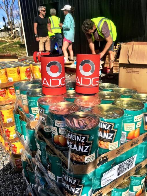 Canned food from Woolworths Mount Isa. Photo: supplied