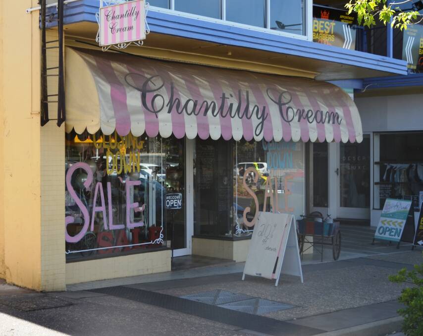 Just down the road from Bella Duck, fellow home and gift store Chantilly Cream says goodbye on Miles Street.