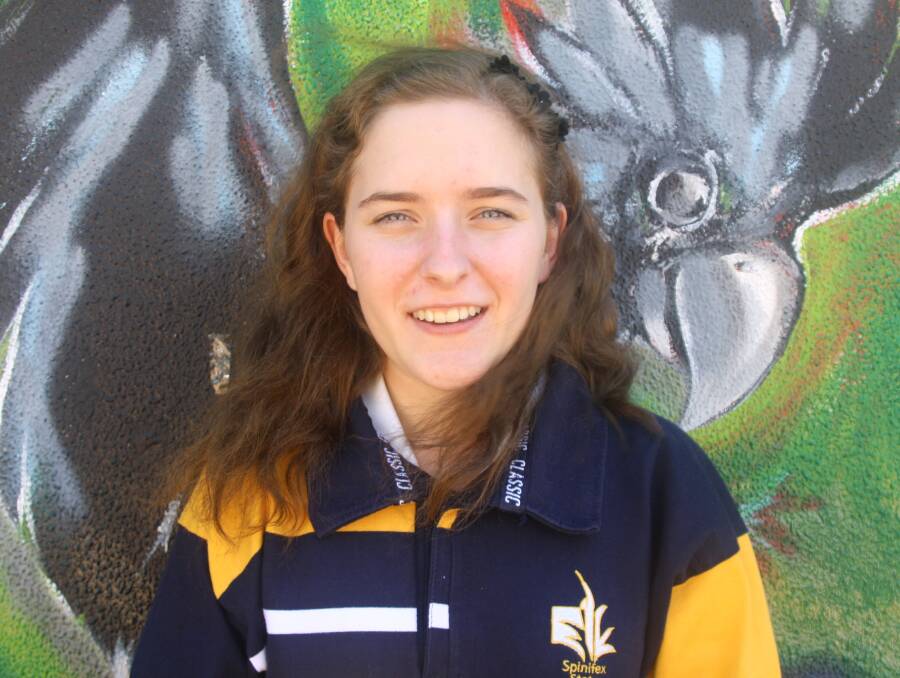 LEADER: Year 11 student Olivia Fricke from Spinifex State College attended the PCYC State Youth Leadership Program in the Gold Coast this weekend. Photo: Esther MacIntyre