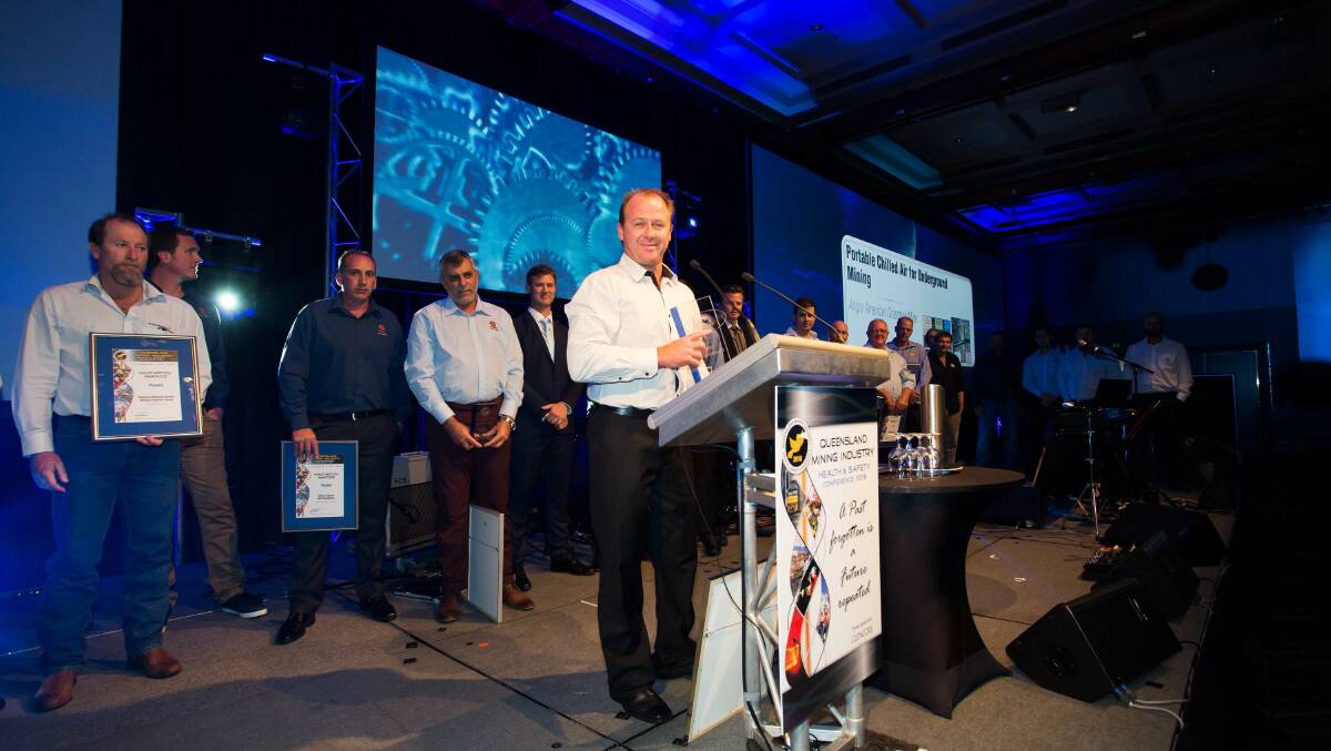 HEALTH AND SAFETY: Award winners at last year's Queensland Mining Health and Safety Conference, with more than 600 delegates in attendance. Photo: supplied 