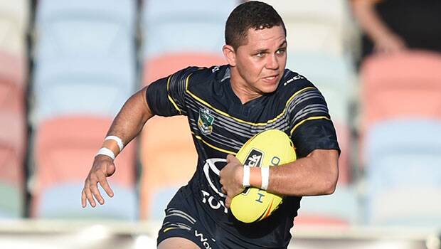 CURRY COWBOY: Cloncurry player Marshall Hudson debuted in the North Queensland Toyota Cowboys under 20s team. Photo: supplied