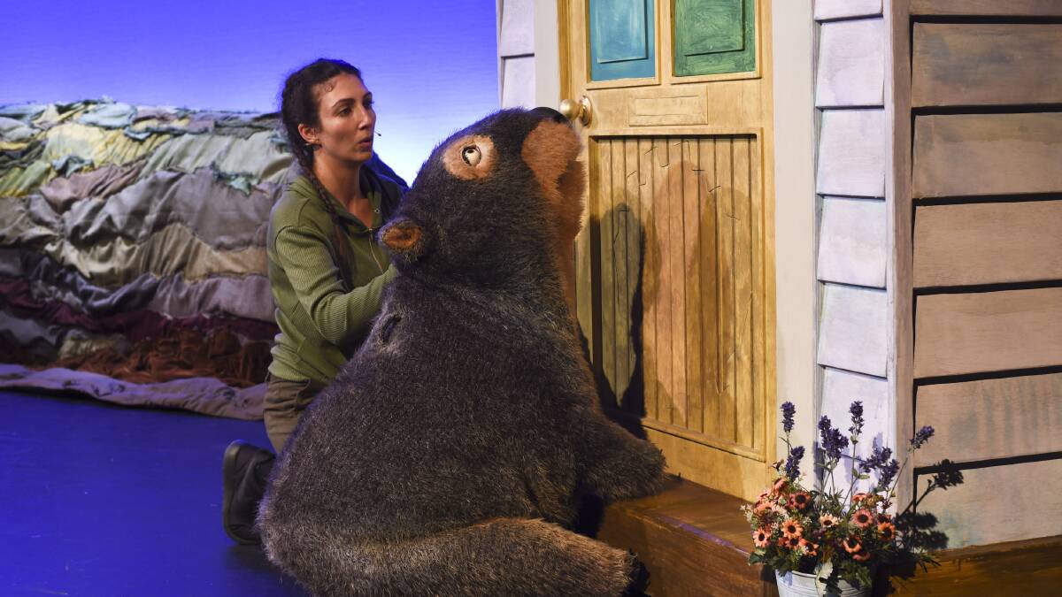 WOMBAT IN ISA: Monkey Baa Productions brings Diary of a Wombat to Mount Isa Civic Centre for two family friendly shows on October 10. Photo: supplied