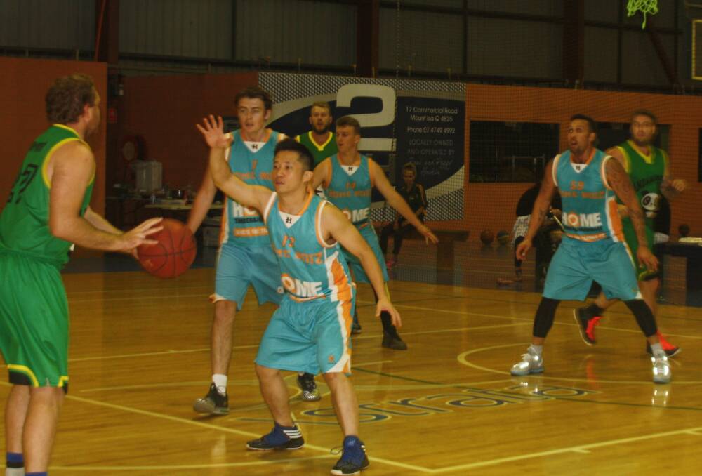 B-BALL FINALS: Men's A-grade final on Saturday June 17 in Mount Isa. Photo: Esther MacIntyre