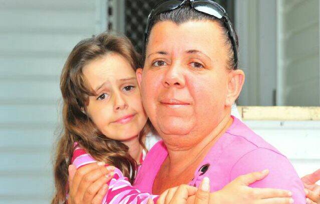 Daphne says her daughter still suffers learning difficulties as a result of early exposure to 19 toxins while living in Mount Isa. Photo: supplied.