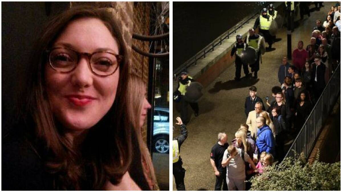 South Australian nurse Kirsty Boden, a London Bridge terror attack victim. Photos: Facebook, Getty Images.