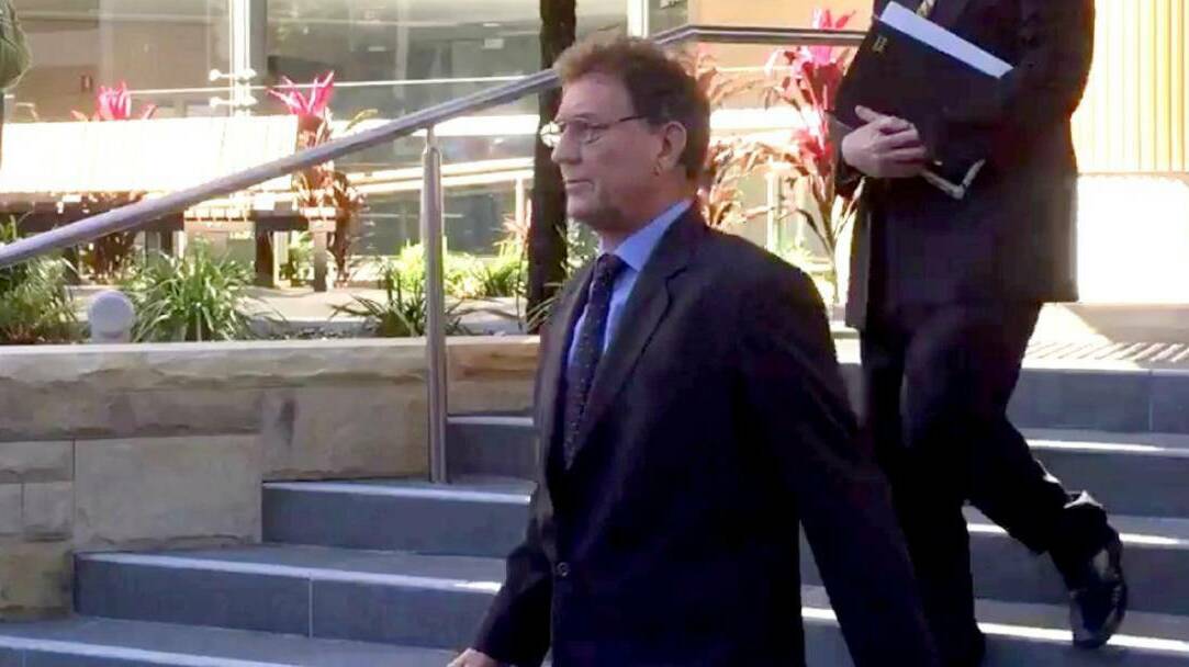  Dr Jeremy Coleman leaves Newcastle courthouse after an earlier appearance. Photo: Sam Rigney