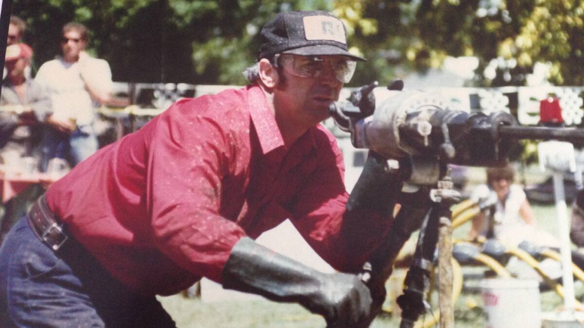 GUN DRILLER: Dave Walters concentrated in the North Queensland Games 1986. Photo: Supplied
