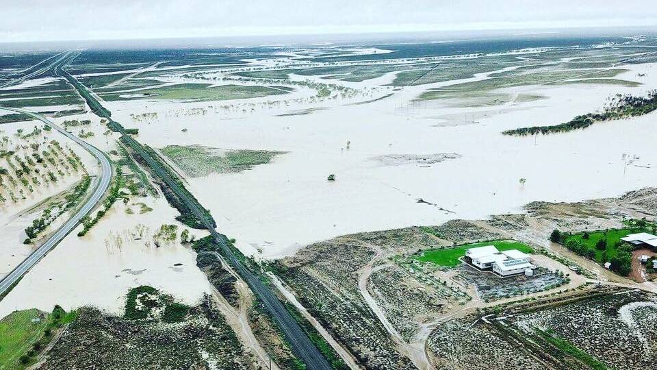Freight services are not currently operational on the Mount Isa line due to flooding