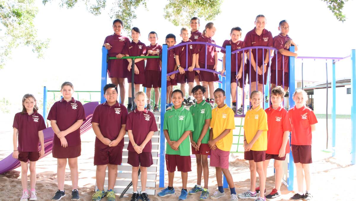 LEADERS FOR 2018: Townview State School leaders for 2018.