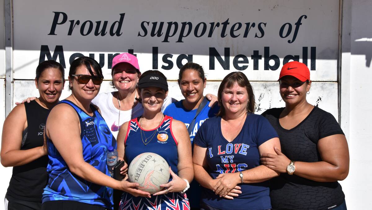 NEW COMMITTEE: Some members of the newly formed Mount Isa Ametaur Netball Committee. Absent were Lenore Krutzfeldt, Nikki Barlow and Ereka Bexfield