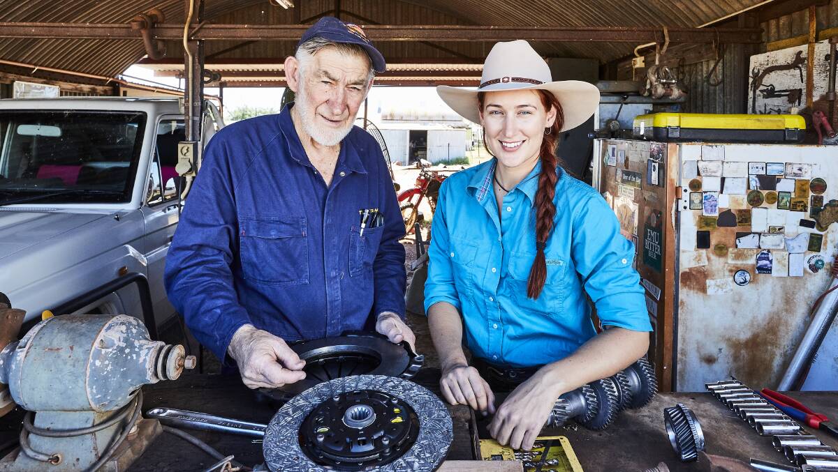 SENSATIONAL: Allan Gray and Jillaroo Jess are keen to film the next series in Mount Isa. Photo: Supplied