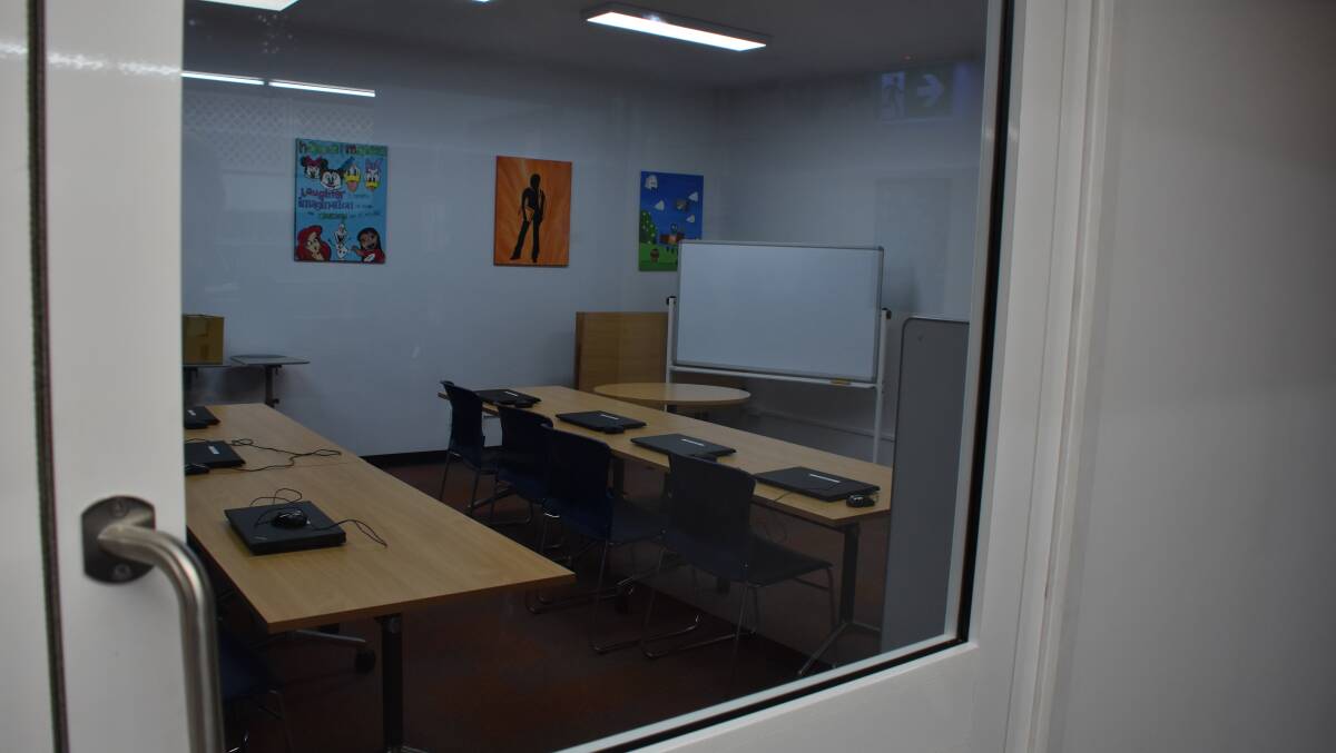The Mount Isa City Council Library programming room.