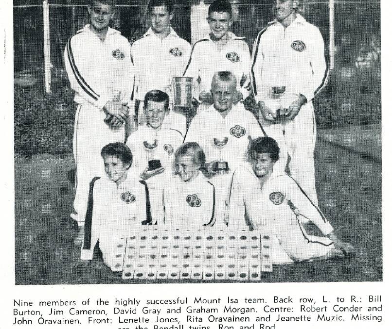 John and Rita Oravainen were part of the Mount Isa swim team of 1960. Information in this article sourced from The Age, Courier-Mail, Townsville Bulletin.